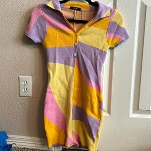 Micas Color Block Romper